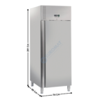Armoire négative 600x800 - 1 porte pleine | PA800BT | COOL HEAD