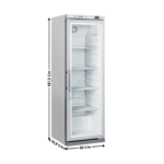 Armoire positive 400L. - 1 Porte vitré / Inox | CRXG4 | COOL HEAD