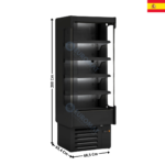 Vitrine murale 68,5cm / 255L. - Gamme CEDAR DS0 | DS006M1 | DOCRILUC