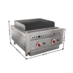 Grillade barbecue 2 zones gaz Super-Pro - Grilles Standard | IS2 | MIRROR