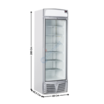 Armoire congélateur 487L. Noir – Avec Canopy | TNG480C | COOL HEAD