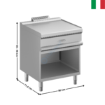 Element neutre 70cm avec tiroir MAGISTRA 700 MAX | MN77AC | MBM ITALY