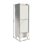 Armoire négative GN2/1 - Cap. 505L. - 2 portillons plein | ASA270N | HOREKUS