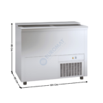 Refroidisseur à bouteilles - INOX - 270L. | B010H | HOREKUS