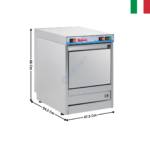 Lave Verre 40x40 - Sans adoucisseur / Avec doseur détergent | TS830DET | TEIKOS