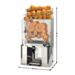Presse-agrume 25 Pcs / 6-9Cm - Automatique - Avec Robinet | ZUXEG | HOREKUS