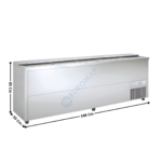 Refroidisseur à bouteilles - INOX - 720L. | B025H | HOREKUS