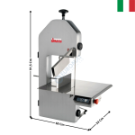 Scie à os 184cm - Segaossa SO 1840 F3 | 24183402F | SIRMAN