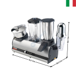 Combiné Presse/Blender/Milkshake/Broyeur à glaçons "GRUPPI BAR" | 6584134502 | SIRMAN