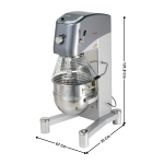 Batteur mélangeur 40 L. - Gamme MINNEAPOLIS | 60304053 | SIRMAN