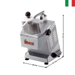 Coupe légumes universelle - Mod. TM INOX / CL4000 | 40752502P | SIRMAN