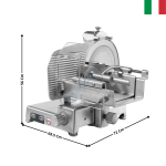Trancheuse SUPER-PRO - Mod. MANTEGNA 350 VCS TOP | 15352502S | SIRMAN
