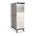 Chariot 17 x GN1/1 de maintient en température - Gamme ECONOMIQUE | 74500900 | COMBISTEEL