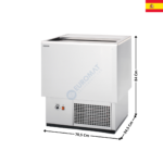 Refroidisseur à bouteilles - Fond Plat - 110L. | EBEG70EA | DOCRILUC