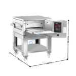 Four à convoyeur 66cm - Electrique - Avec Support - Série Economique | POK70E | SGS GASTRO INTERNATIONAL