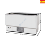 Refroidisseur à bouteilles - Fond Plat - 260L. | EBEG150EA | DOCRILUC
