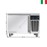 Cellule de refroidissement et congélation - 3 x GN1/1 - 400x600 - Série ENTRY ECO LINE | EC3 | TECHFROST
