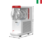 Distributeur de Granité et Frappé 1 x 2,8 L. - Gamme "ICON 3" | ICON1 | UGOLINI