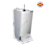 Lave-vaisselle professionnel poubelle