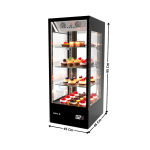 Vitrine Réfrigérée de Comptoir 45 Cm - Série Premium | CBX80 | SAYL