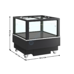 Ilot 101,2 Cm - Libre service - Température Mixte 1,59 m2 / Série PERFORMANCE | EIBD1010B1 | TEFCOLD
