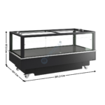 Ilot 201,2 Cm - Libre service - Température Mixte 2,93 m2 / Série PERFORMANCE | EIBDD1020B1 | TEFCOLD