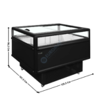 Ilot 125,5 Cm - Libre service - Température Mixte 0,84 m2 / Série PERFORMANCE | UHD201 | TEFCOLD