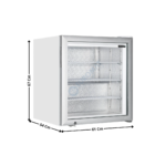 Mini-Congélateur 90 L. - Blanc sans Canopy | UF100G | TEFCOLD