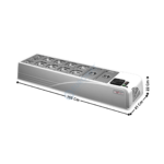 Structure Frigorifique 7 x GN 1/3 H.150 mm | WRMIDIR6 | DIVERSO