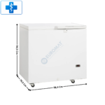 Congélateur Coffre 235 L. - Gamme Médicale | SE2045+1X14691 | TEFCOLD