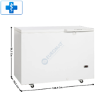 Congélateur Coffre 330 L. - Gamme Médicale | SE3045+1X14691 | TEFCOLD