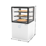 Comptoir Chauffant 60 Cm / 2 Niveaux / Blanc - Série INTEGRA BASE | IN6050110C | SAYL