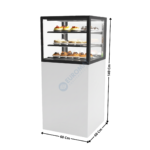 Comptoir Réfrigéré 60 Cm / 2 Niveaux / Blanc - Série INTEGRA BASE | IN6050140 | SAYL