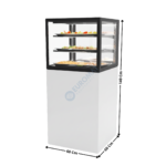 Comptoir Chauffant 60 Cm / 2 Niveaux / Blanc - Série INTEGRA BASE | IN6050140C | SAYL