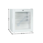 Mini-Congélateur 92 L. - Blanc | KFR92FLW | HOREKUS