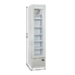 Armoire Congélateur 165 L.  / Compact - Blanc | KFRTHINW | HOREKUS