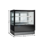 Vitrine à Dessert Réfrigérée Panoramique - 130L. | KDLX70 | HOREKUS