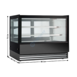 Vitrine à Dessert Réfrigérée Panoramique - 175L. | KDLX90 | HOREKUS