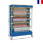 Rôtissoire gaz 30/36 Volailles "Bleu" - Série OLYMPIA | 13756OLG+RALB | ROTISOL
