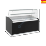 Vitrine réfrigérée 126,5cm - VALORIAN LINE 890 I  | VEGP813TF | DOCRILUC