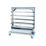 Support de broches 1375 (x10) pour Rôtissoire Millenium/Olympia | AC-RACK101375 | ROTISOL