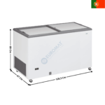 Congélateur à Couvercle Coulissant 387 Litres | ICE400GTO | TENSAI