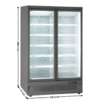 Armoire Négative 930 L. - Gamme Supermarché - Gris | KMR126NG | HOREKUS