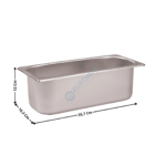 Bac à crème glacée 5 Litres | AC-15301 | TEFCOLD