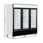 Armoire Positive 2050 L. - Gamme Supermarché - Blanche | LGC7500 | TEFCOLD