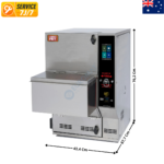 Friteuse Automatique sans Extraction 40 Kg / H - Inc. Extincteur - Programmable  | PFA720 | PERFECT FRY COMPANY