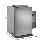 Refroidisseur de déchets simple / Spécial Conteneur | WBC240 | TEFCOLD