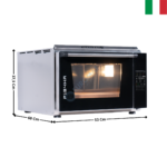Four à Pizza Electrique 1 Pizza - 509°C - Série EASY PIZZA EVOLUTION | P134HA509E | EFFEUNO