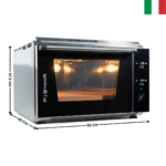 Four à Pizza Electrique 1 Pizza - 509°C - Série EASY PIZZA PRO | P134HA509 | EFFEUNO