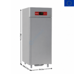 Armoire de Maturation "Dry Aging" pour Charcuterie & Salaisons 850 Lit.  - 1 porte pleine | AL4SFS | DIAMOND